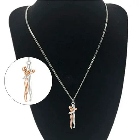 Collar abrazo pareja - Combina diseño y significado PAGA 1 LLEVA 2