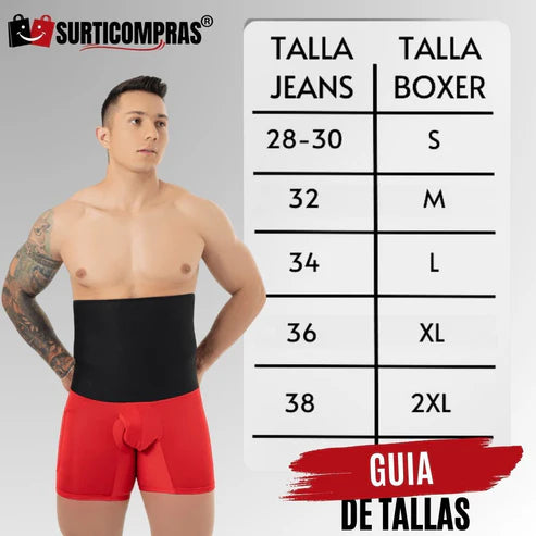 Bóxer Faja Neopreno® ¡Maximiza tu Rendimiento y Define tu Abdomen!