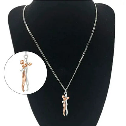 Collar abrazo pareja - Combina diseño y significado PAGA 1 LLEVA 2