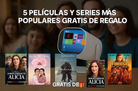 CinePocket 120 + 5 Películas y series de Regalo🎁