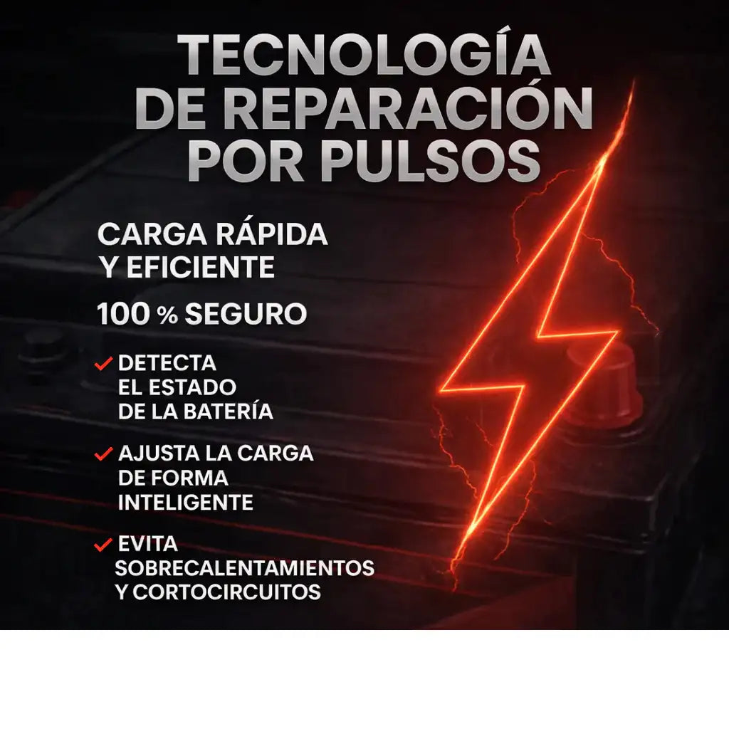 Enusic 12V - el cargador que revive tu batería