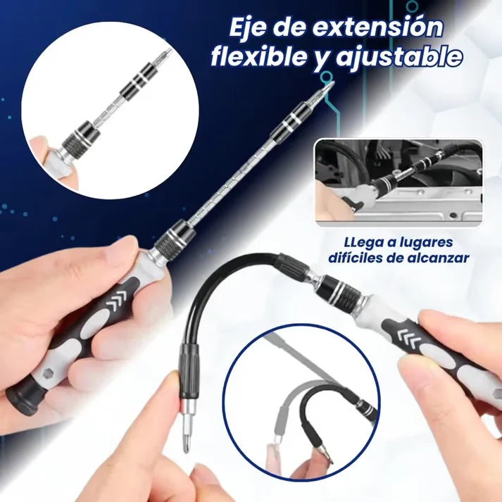 MultiScrew - Destornillador de Precisión 115 en 1