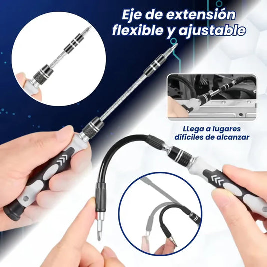 MultiScrew - Destornillador de Precisión 115 en 1