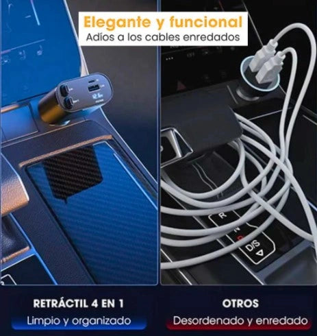 Cargador - ChargeGo 4 en 1