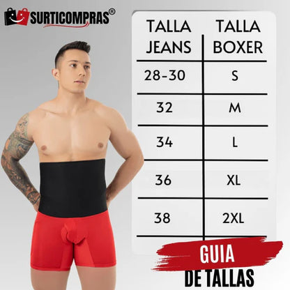 Bóxer Faja Neopreno® ¡Maximiza tu Rendimiento y Define tu Abdomen!