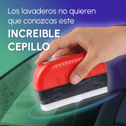CEPILLO LIMPIADOR DE PELICULA DE ACEITE PARA AUTOMOVIL